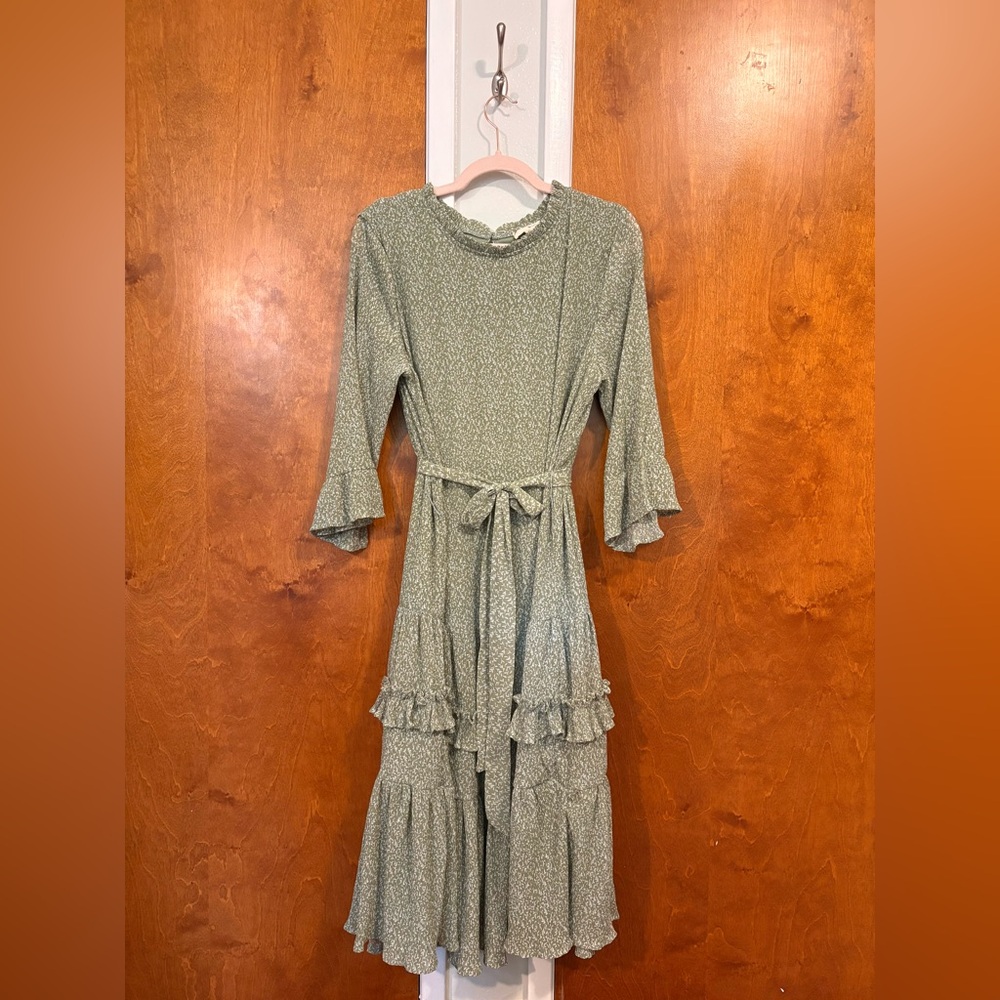 Orange Creek Sage Green Dress